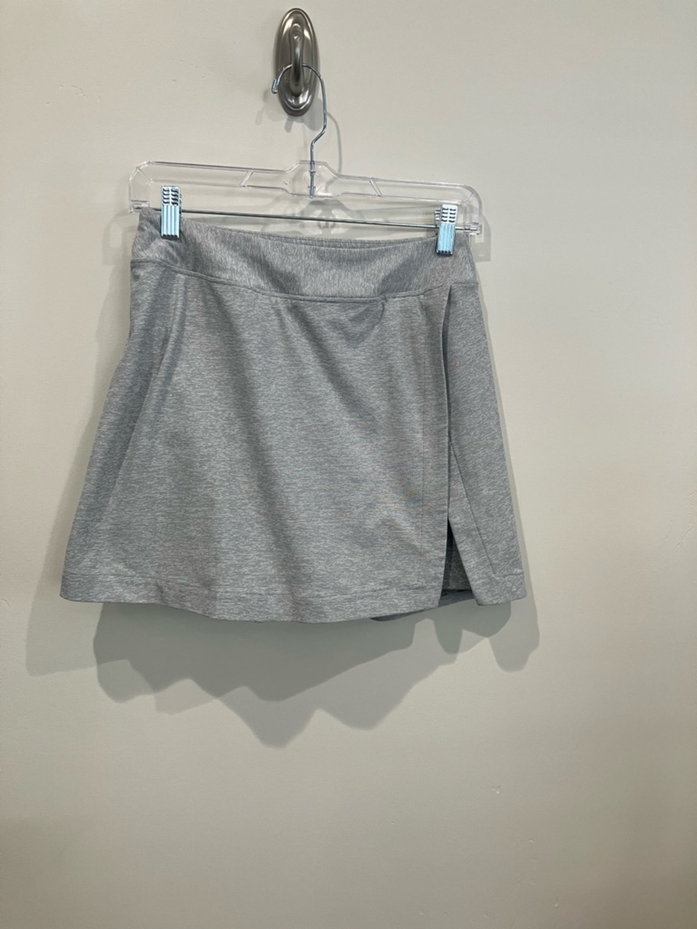 Outdoor Voices Light Gray Athletic Court Skort with Pocket